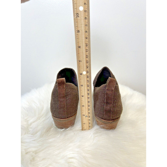 Sofft Women’s Knit Sweater Booties Size 6M Brown Ankle Versatile Minimalist - Picture 7 of 9